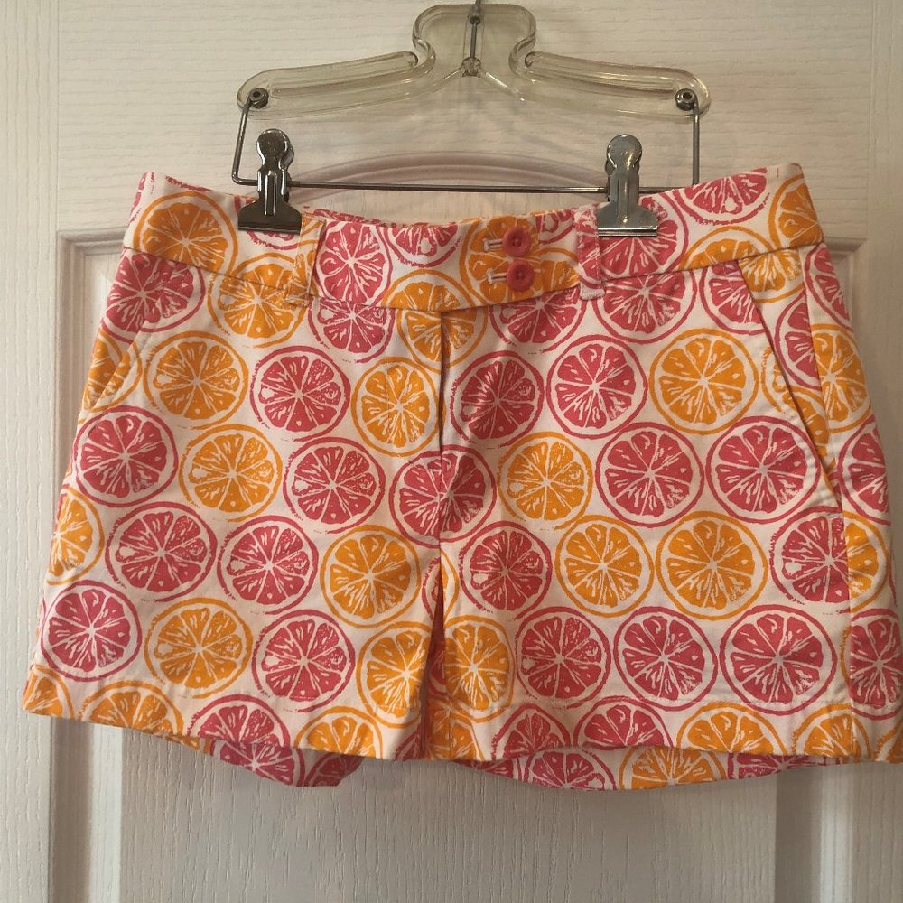 Vineyard Vines Orange Slice Print Chino Shorts